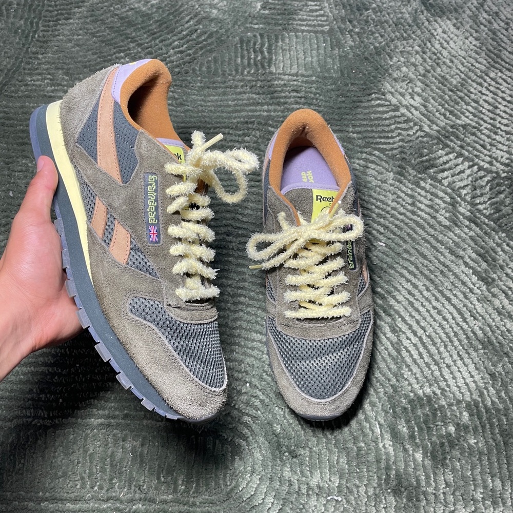 Reebok Brain Dead x Classic Leather Fuzzy Suede